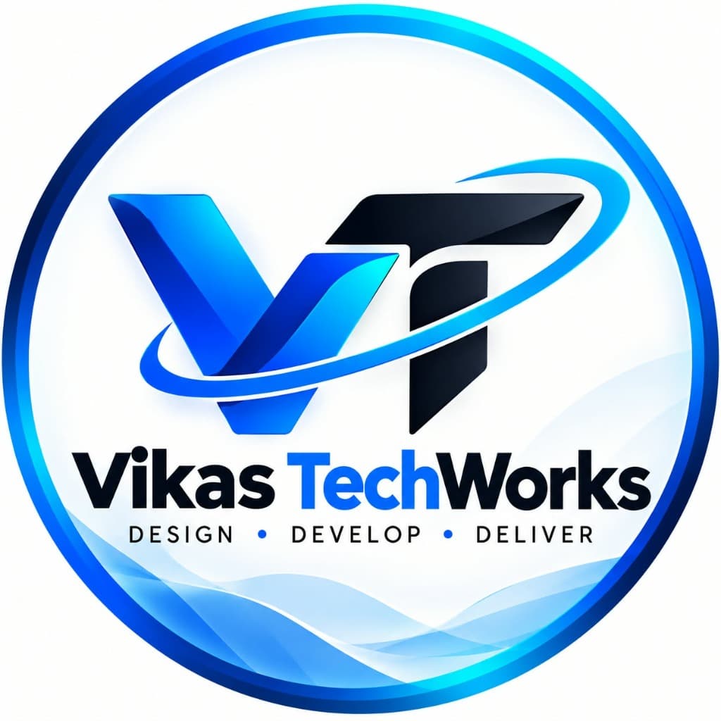 Vikas TechWorks Logo